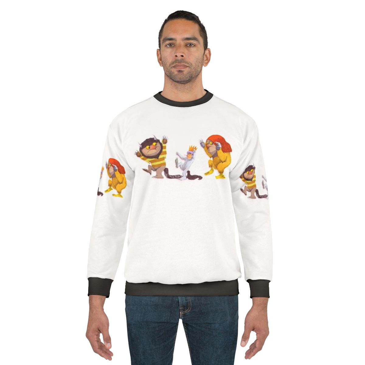 Where the Wild Things Are Max with Wolves Sweatshirt