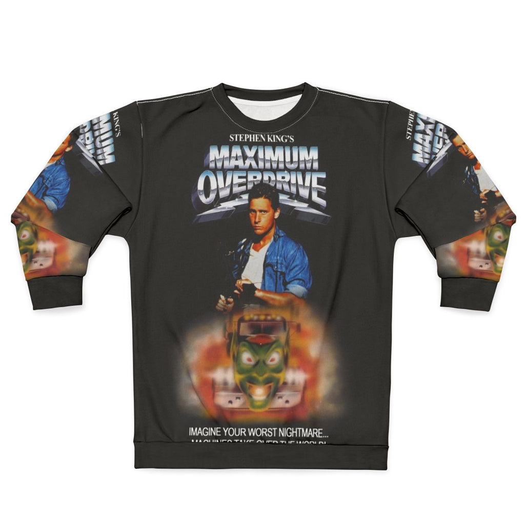Maximum Overdrive 1986 cult classic horror movie sweatshirt
