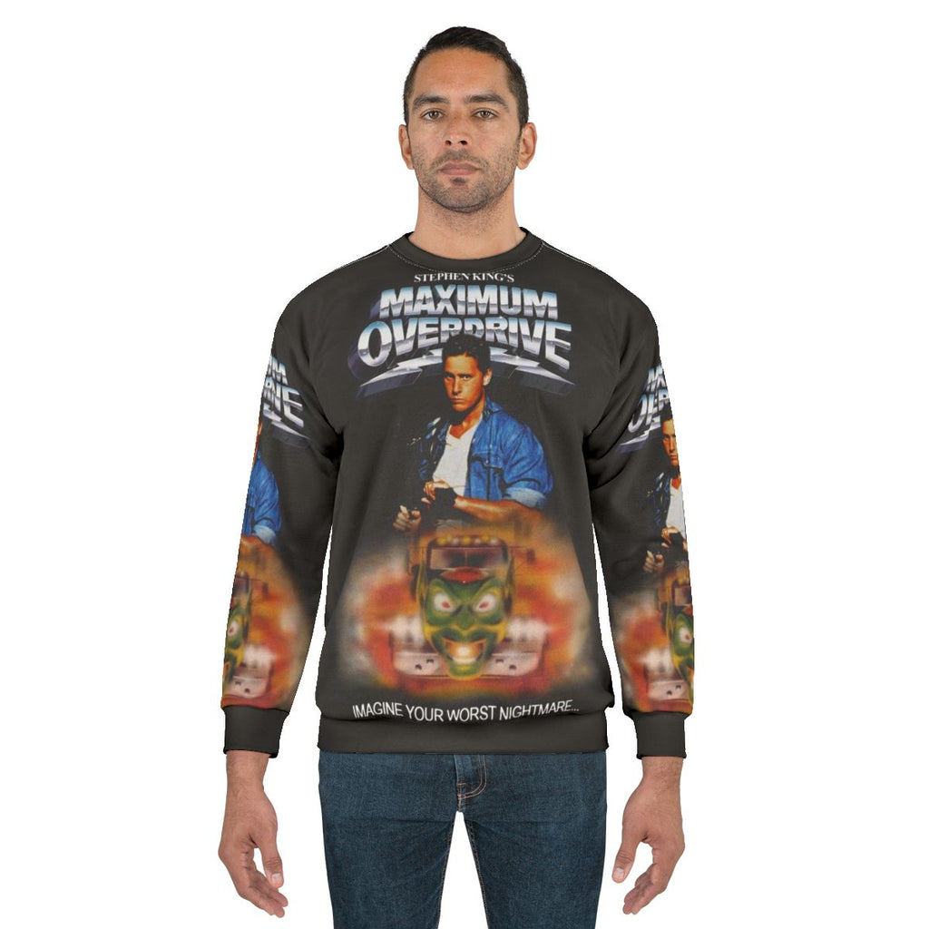 Maximum Overdrive 1986 cult classic horror movie sweatshirt