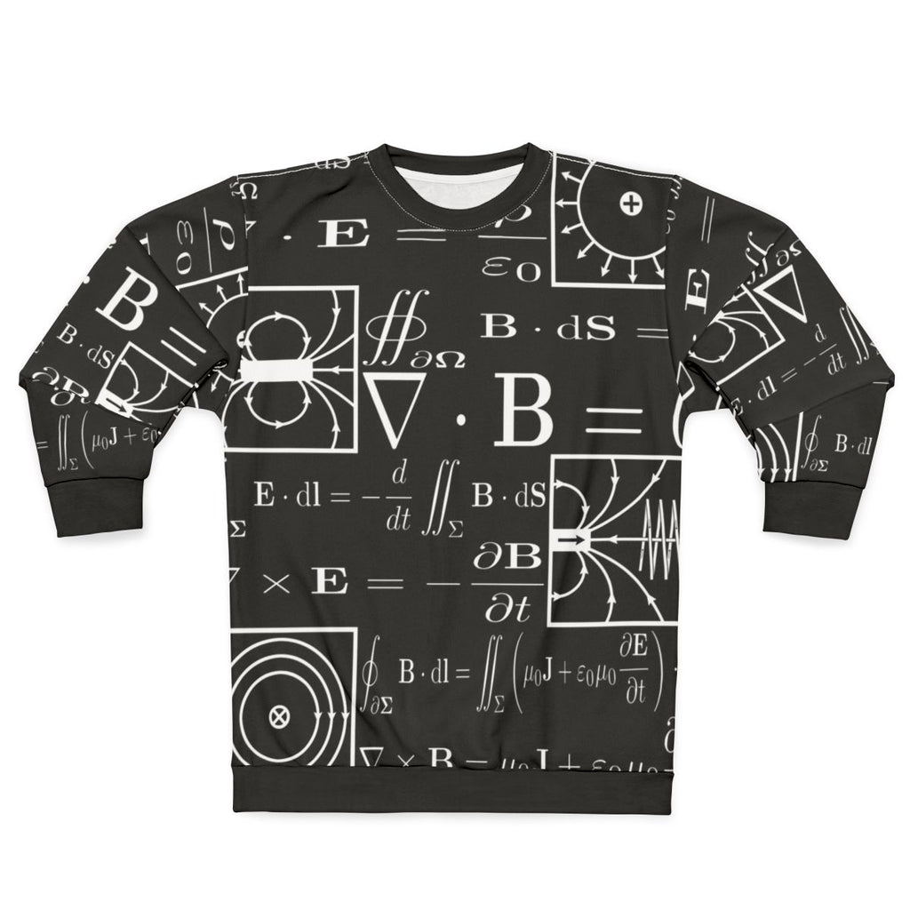 Maxwell's Equations Sweatshirt - Physics Merchandise featuring Electromagnetic Theory