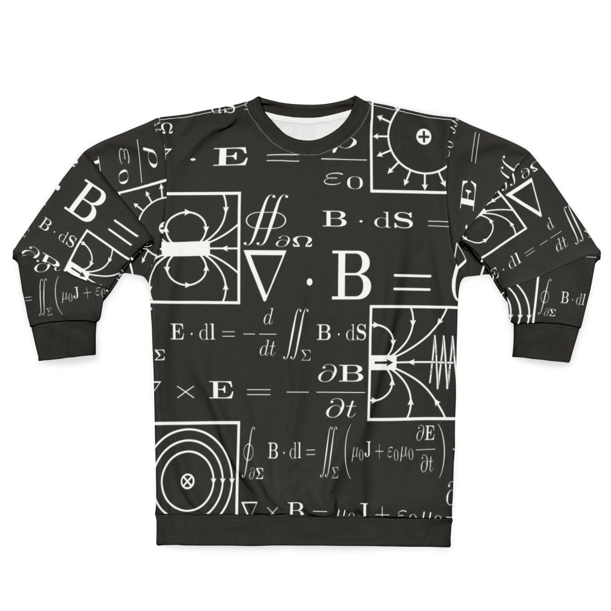Maxwell's Equations Sweatshirt - Physics Merchandise featuring Electromagnetic Theory