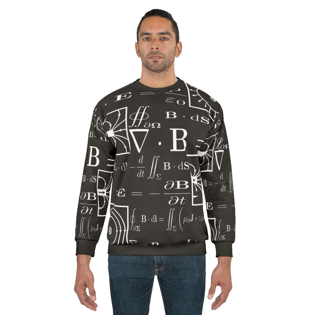 Maxwell's Equations Sweatshirt - Physics Merchandise featuring Electromagnetic Theory