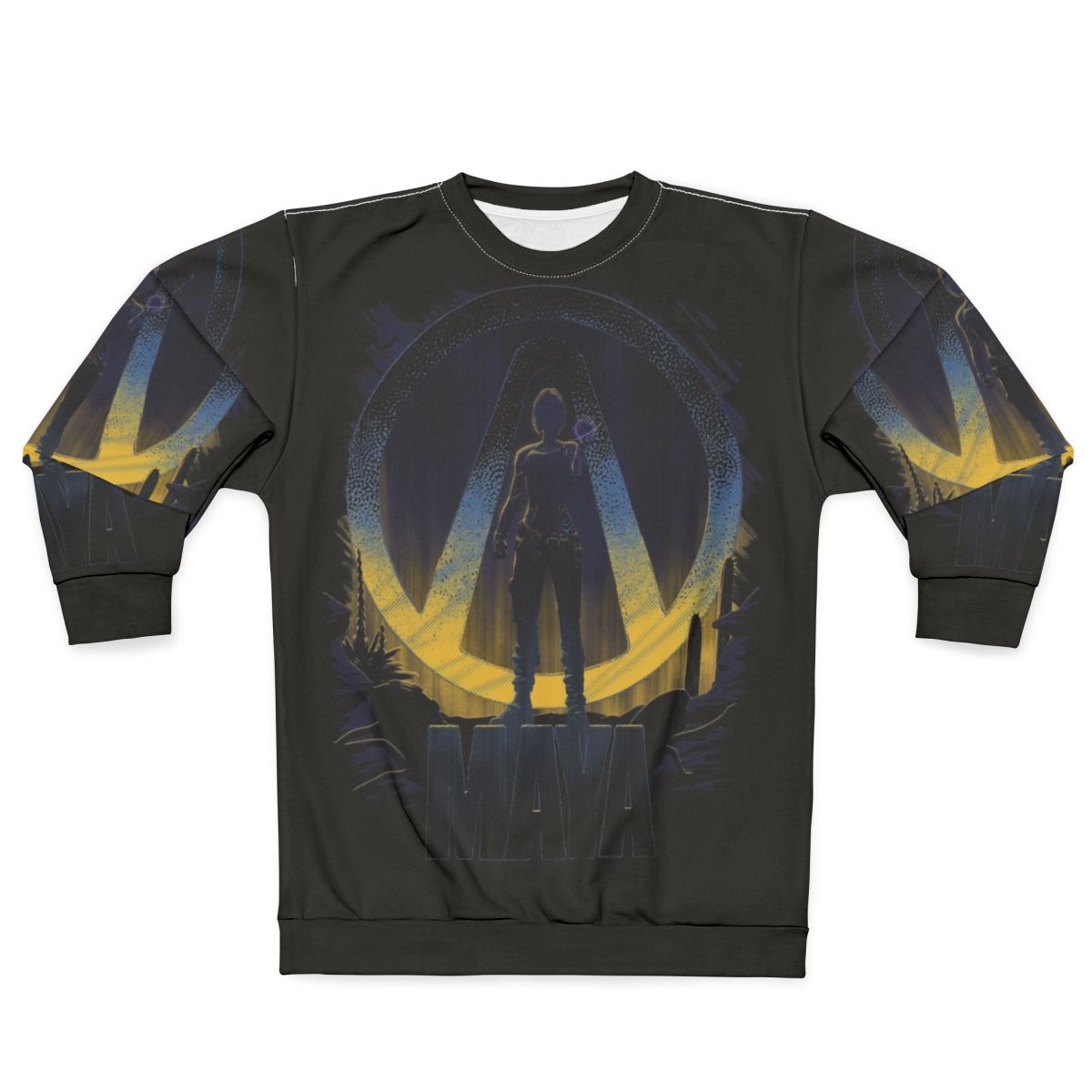 Maya Borderlands 2 theme sweatshirt featuring fan art design