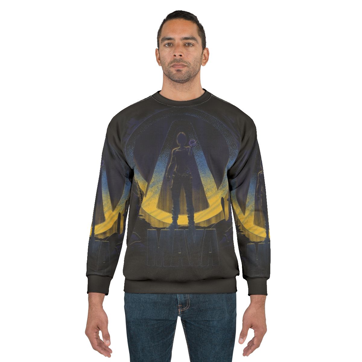 Maya Borderlands 2 theme sweatshirt featuring fan art design