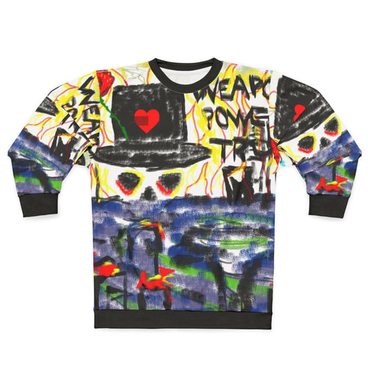 Conceptual artwork reggae sweatshirt