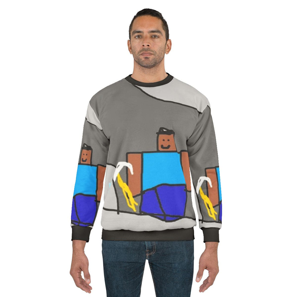 Minecraft diamonds sweatshirt featuring Mcap and Pyrocynical references