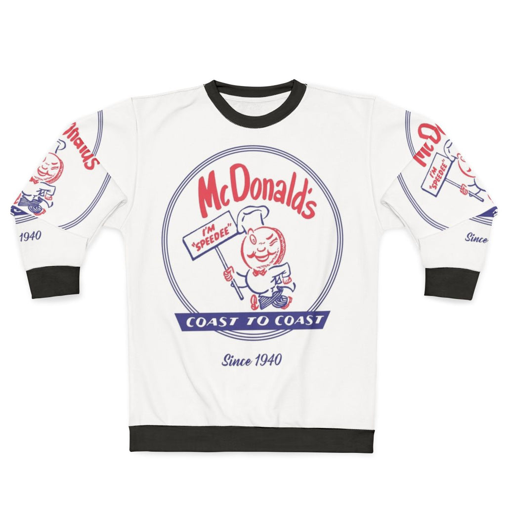 Vintage McDonald's Speedee Coast To Coast Sweatshirt