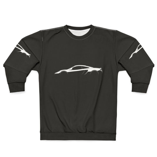 Mclaren MP4 12C Supercar Silhouette Sweatshirt
