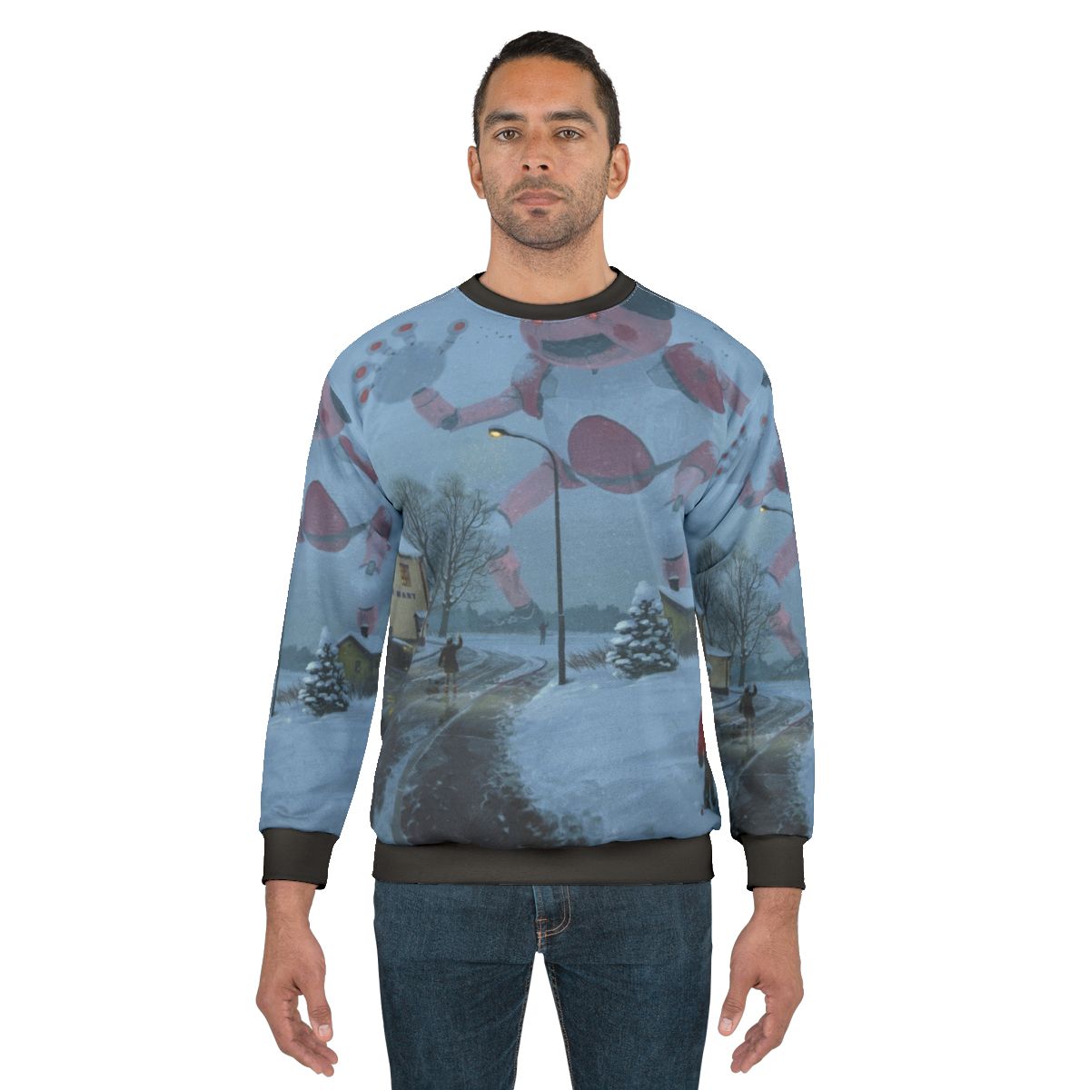 Mecha Mr Mime Sci-Fi Sweatshirt