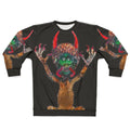 Medieval Codex Gigas Devil Sweatshirt with Mystical Manuscript Imagery