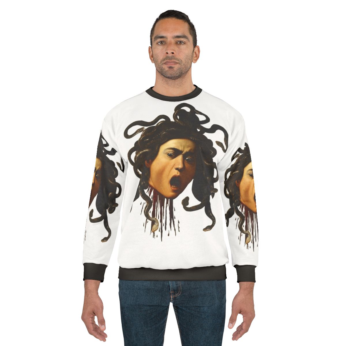 Medusa Caravaggio Inspired Sweatshirt