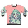 Medusa Cutie Sweatshirt with Snakes and Mythology Design