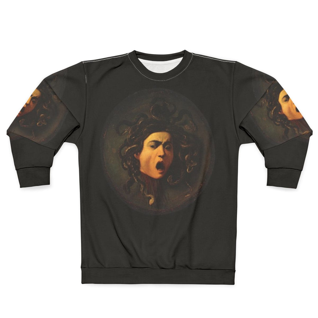 Medusa Sweatshirt featuring Caravaggio's iconic painting