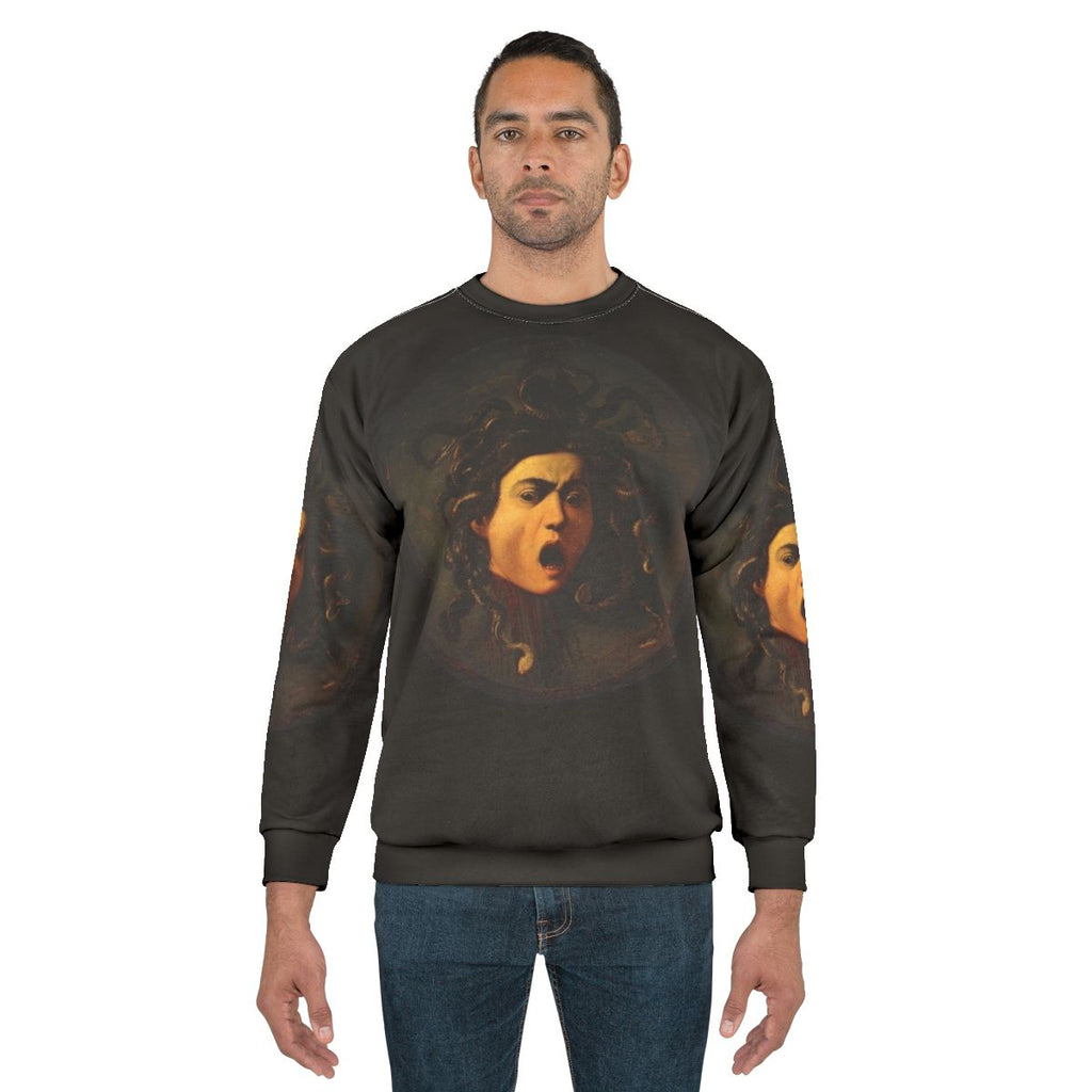 Medusa Sweatshirt featuring Caravaggio's iconic painting