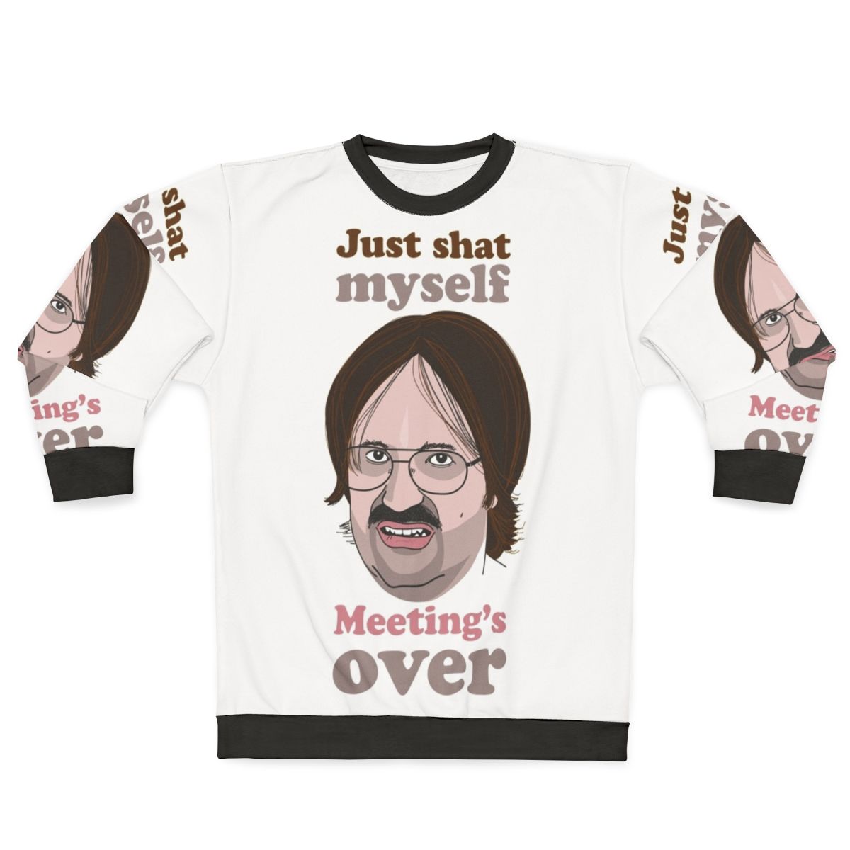 Meetings Over Kev Sweatshirt - Ricky Gervais Comedy Parody