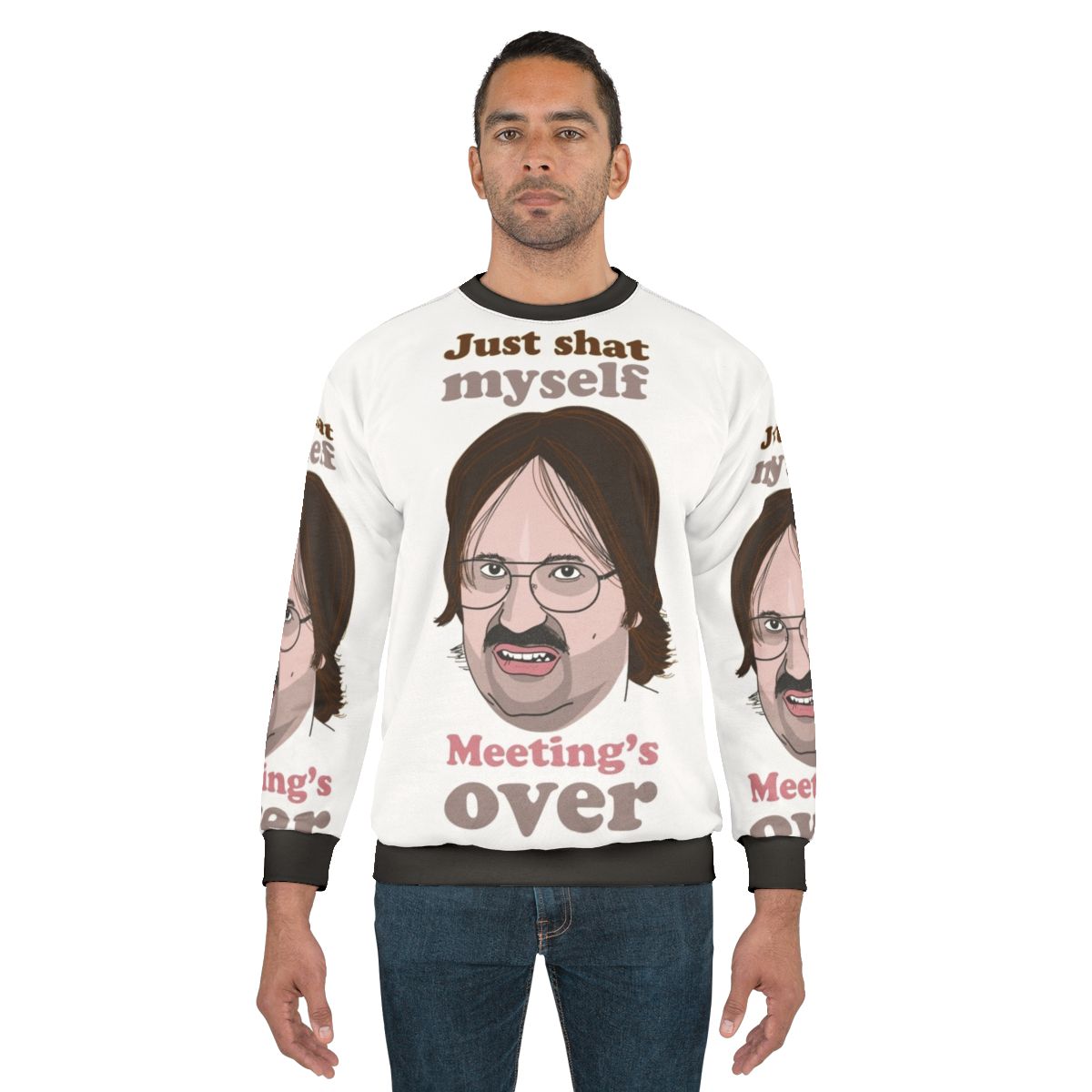 Meetings Over Kev Sweatshirt - Ricky Gervais Comedy Parody