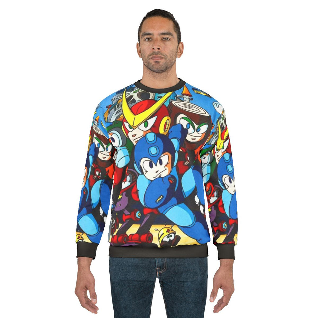 Mega Man 2 Art Sweatshirt