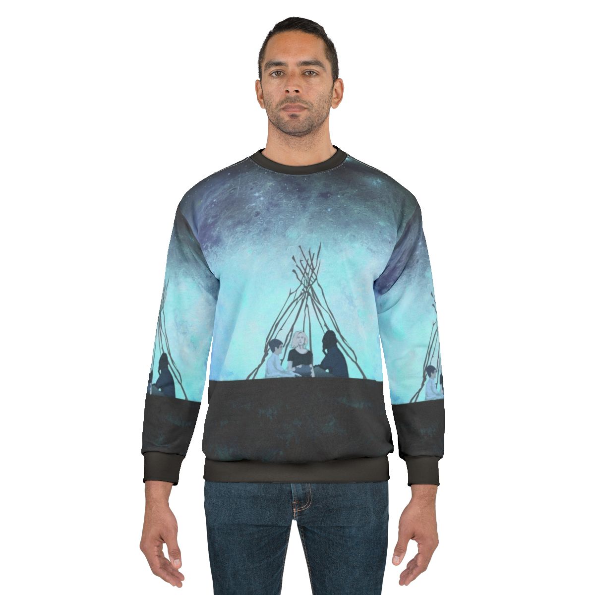 Melancholia Sweatshirt - Drama Art Costume Spaceman