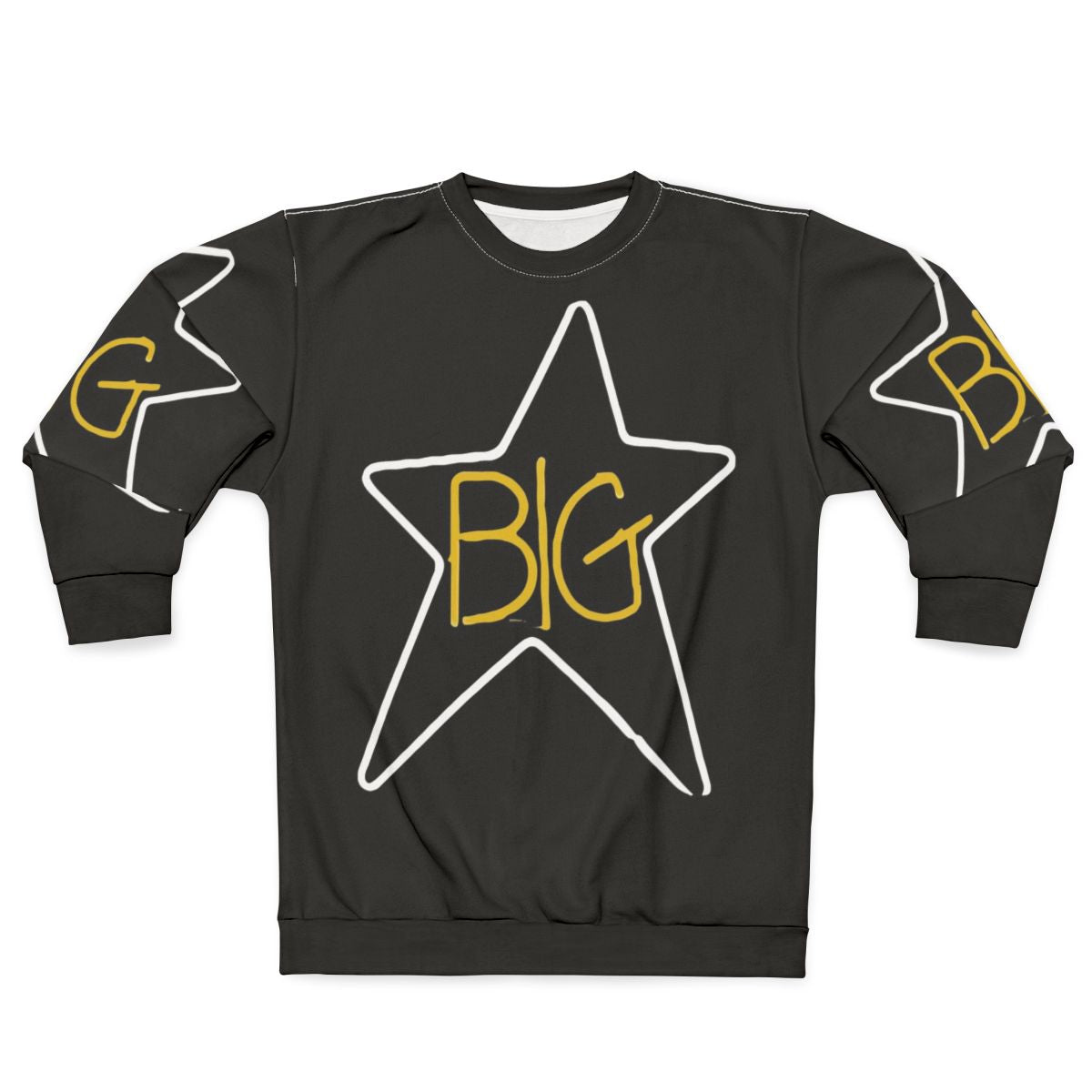 Men's Classic Rock Music Big Star Band Sweatshirt