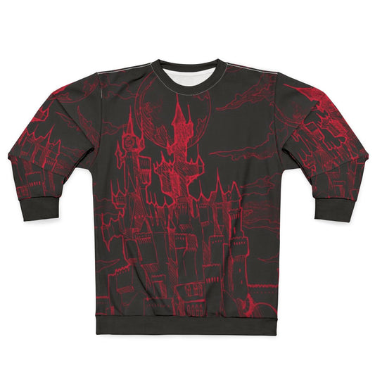 Menacing Gothic Castle Sweatshirt