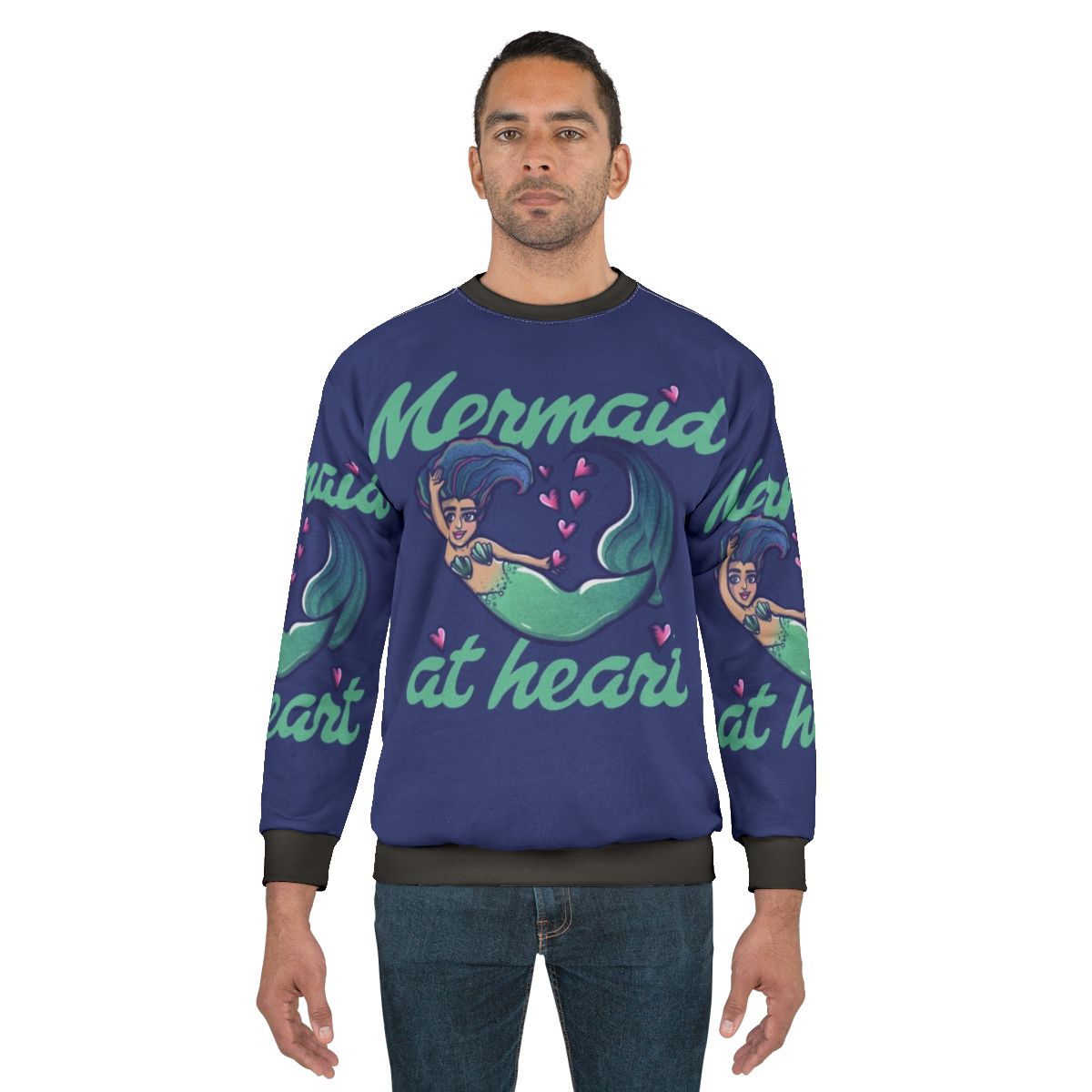 Chibi mermaid sweatshirt for mermaid lovers