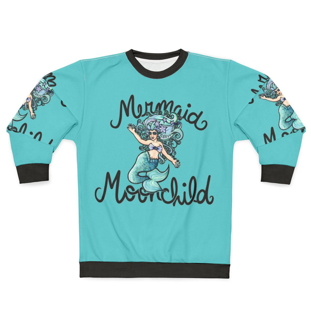 Mermaid Moonchild Sweatshirt - Goddess Belly Dance Apparel