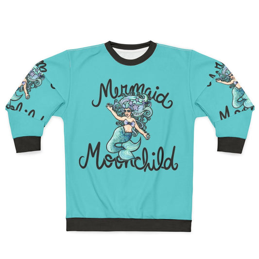 Mermaid Moonchild Sweatshirt - Goddess Belly Dance Apparel