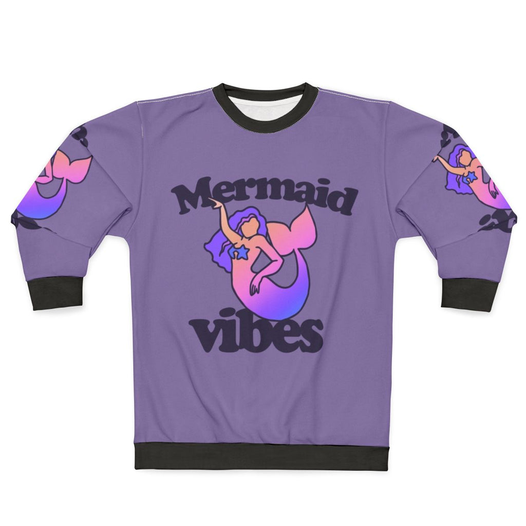 Mermaid Sweatshirt with Calming Ocean Vibes