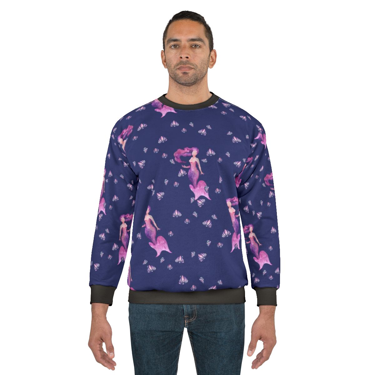 Mermaid Sweatshirt with Enchanting Ocean Design