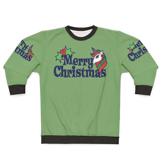 Merry Christmas Unicorn Sweatshirt
