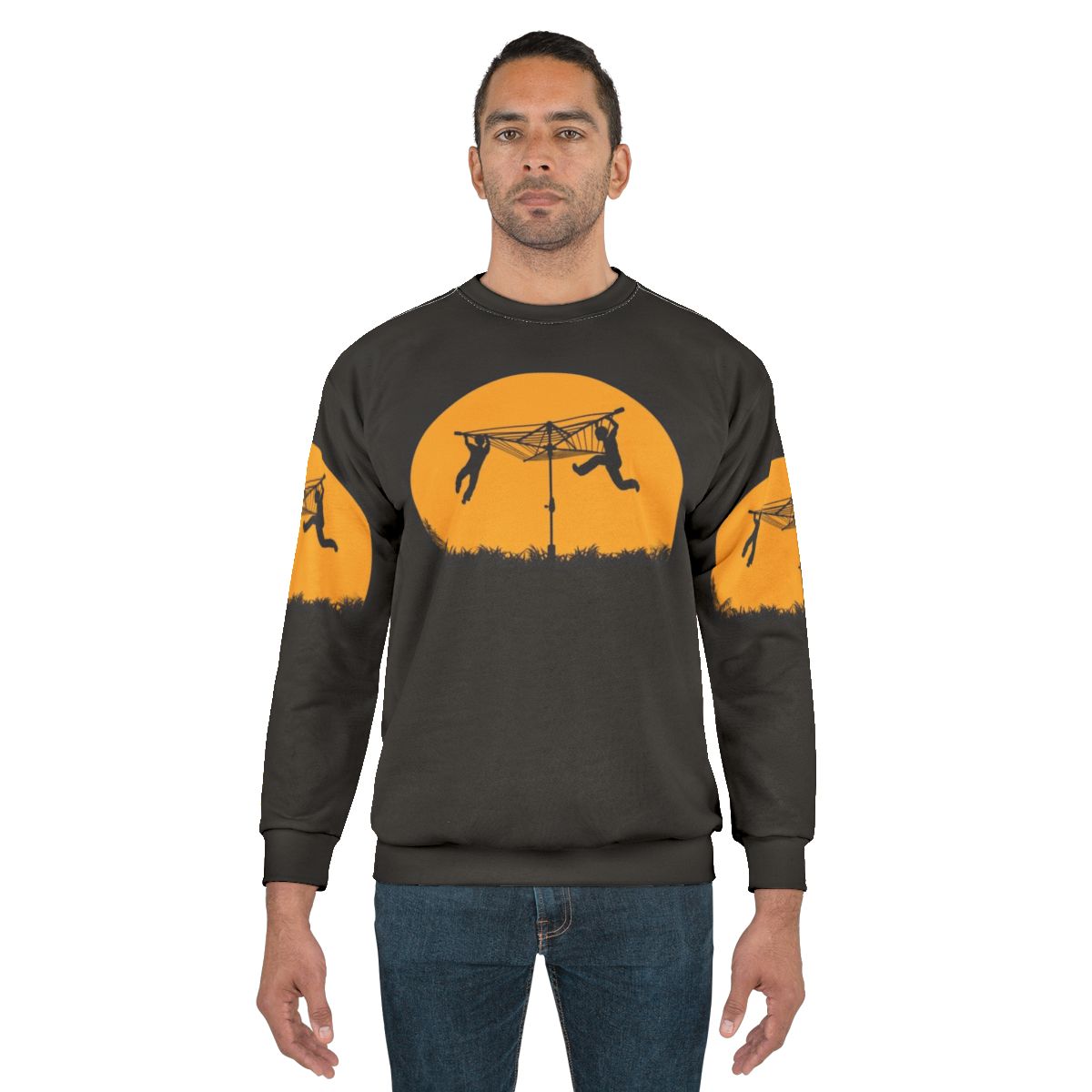Merry Go Sunset Graphic Sweatshirt