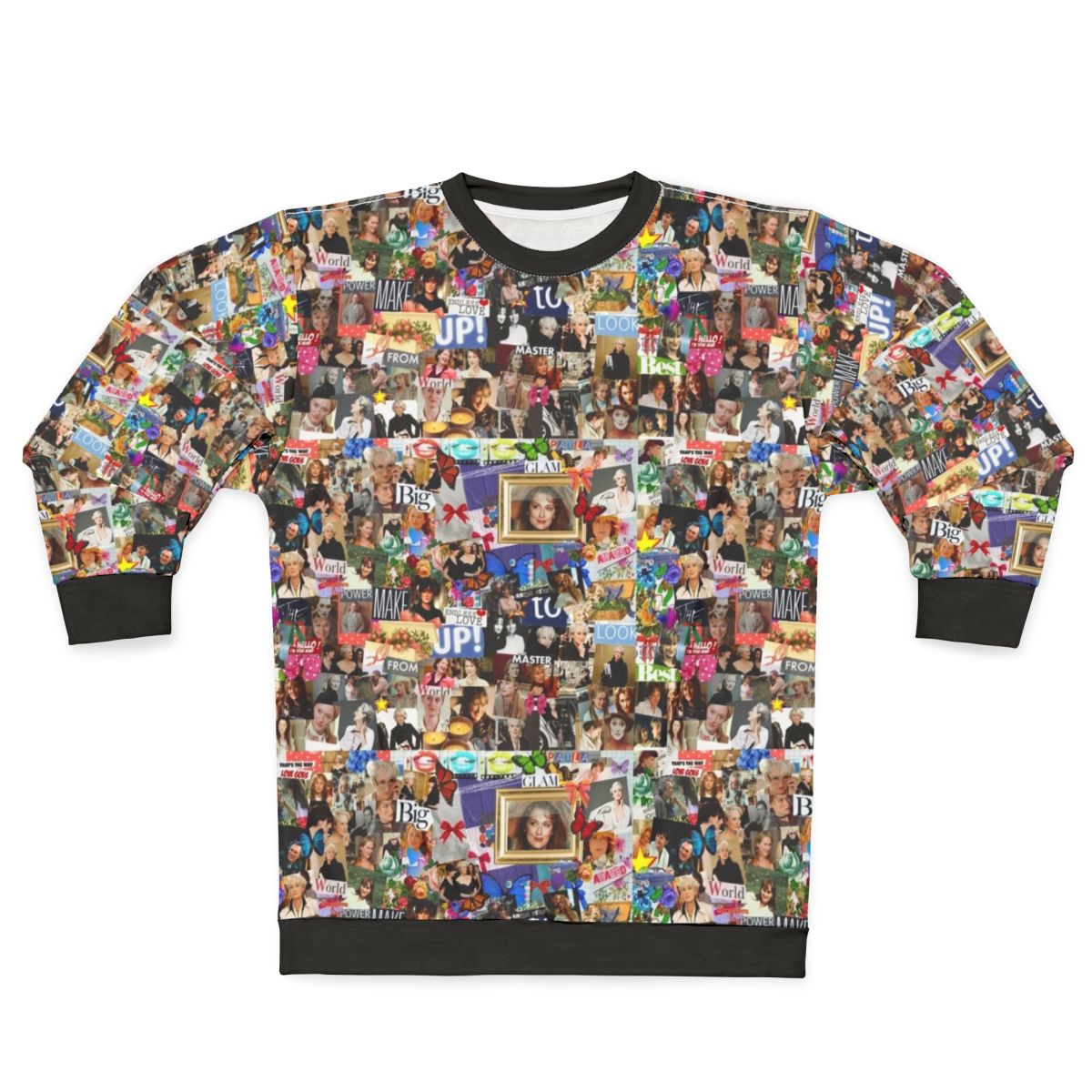 Meryl Streep Collage Sweatshirt