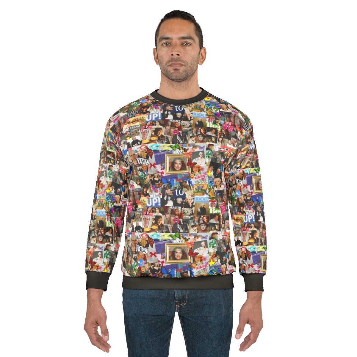 Meryl Streep Collage Sweatshirt