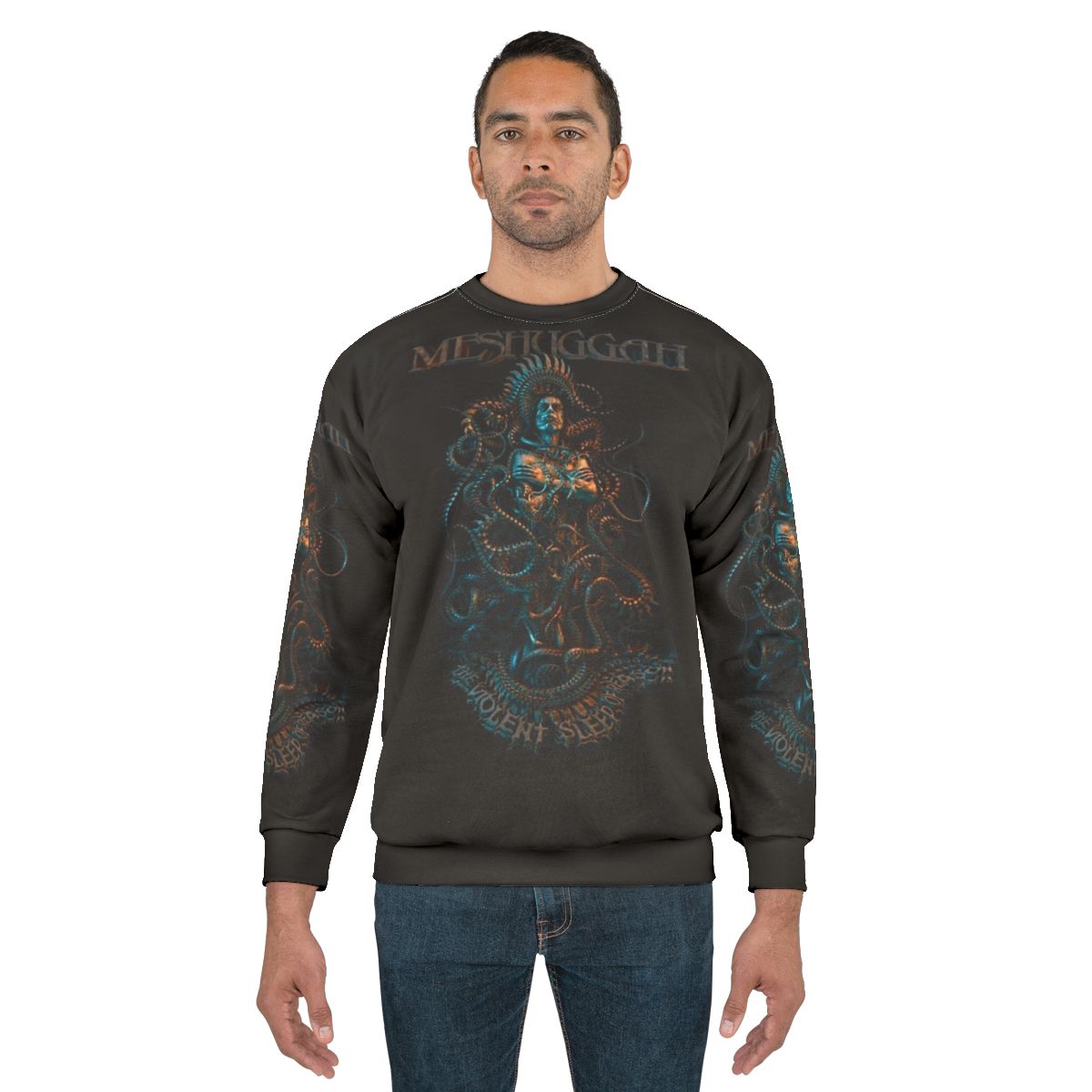 Meshuggah band official heavy metal sweatshirt
