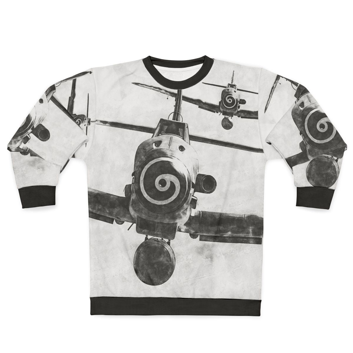 Messerschmitt Bf 109K-4 German Fighter Plane Sweatshirt
