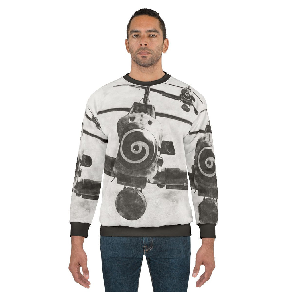 Messerschmitt Bf 109K-4 German Fighter Plane Sweatshirt