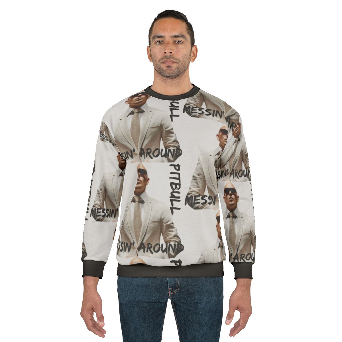 Pitbull Messin Around Sweatshirt