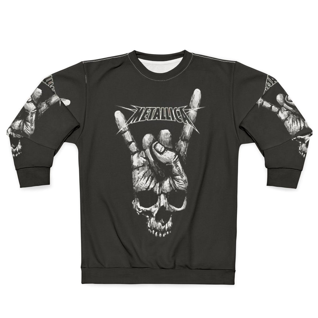 Metalica logo graphic trending band sweatshirt