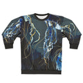 Metallic Ocean III Sweatshirt - Abstract Oceanic Apparel