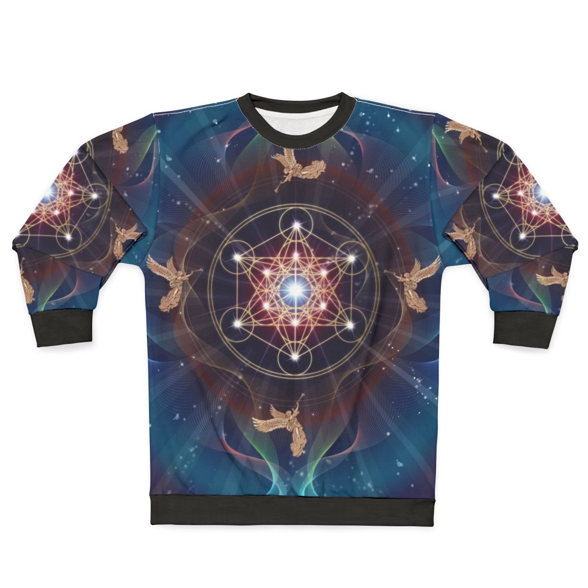 Metatron's Cube Merkabah Spiritual Sweatshirt
