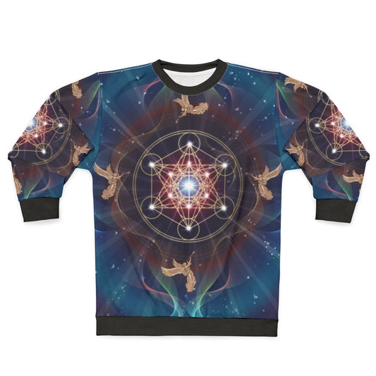 Metatron's Cube Merkabah Spiritual Sweatshirt