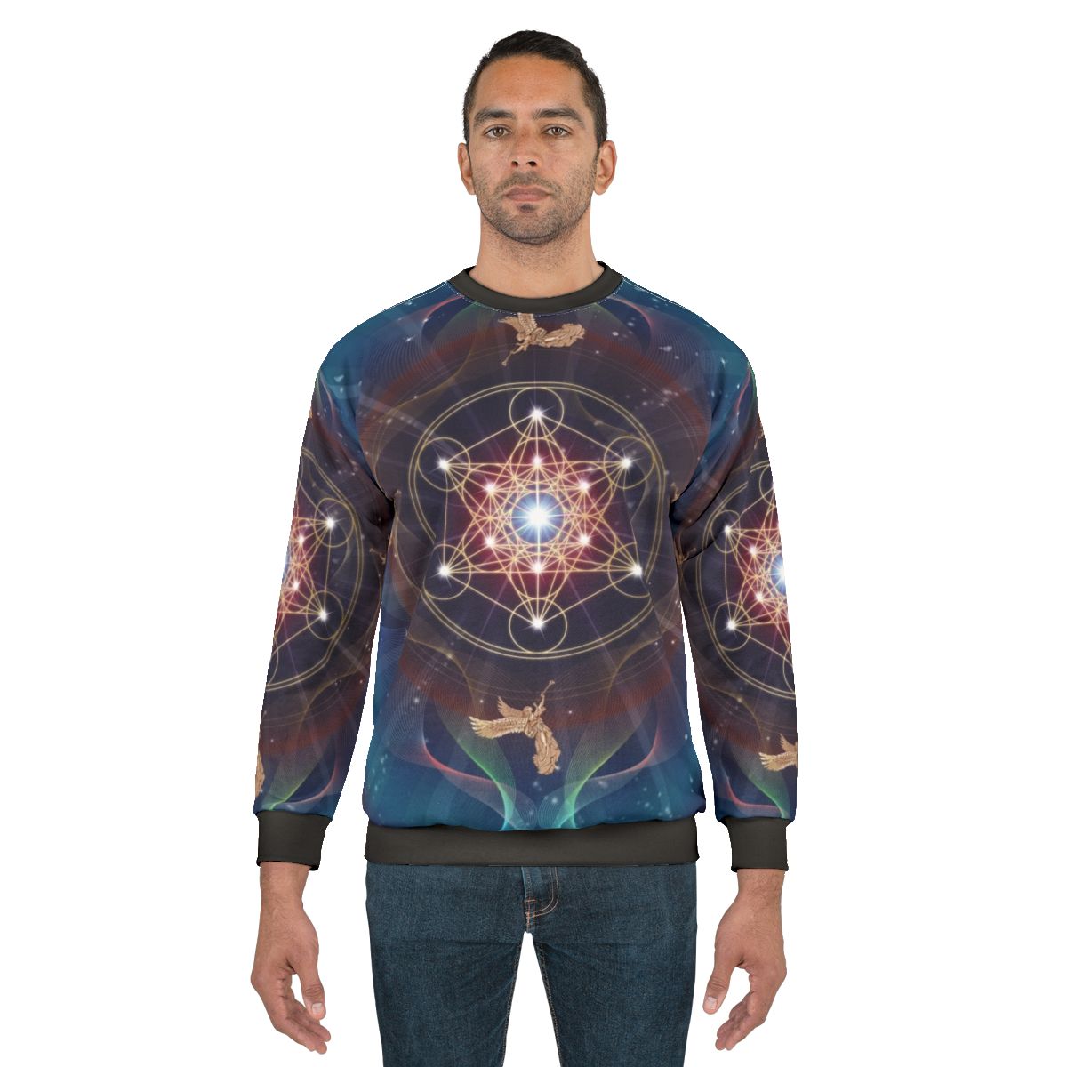 Metatron's Cube Merkabah Spiritual Sweatshirt