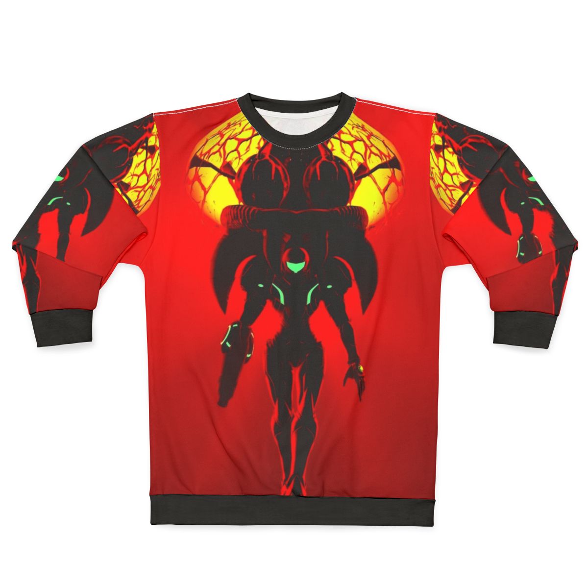 Metroid Samus Aran Sci-Fi Gaming Sweatshirt