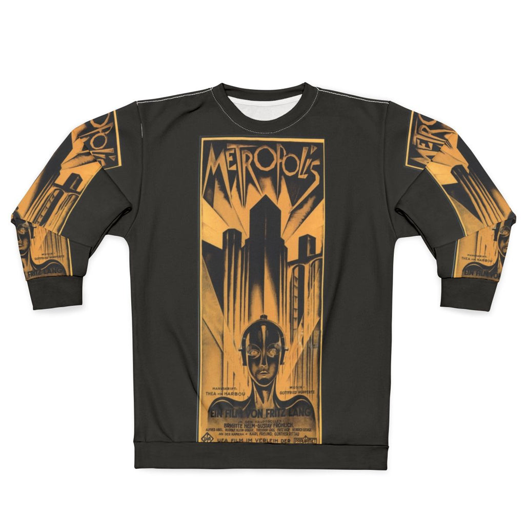 Metropolis Fritz Lang science fiction movie sweatshirt
