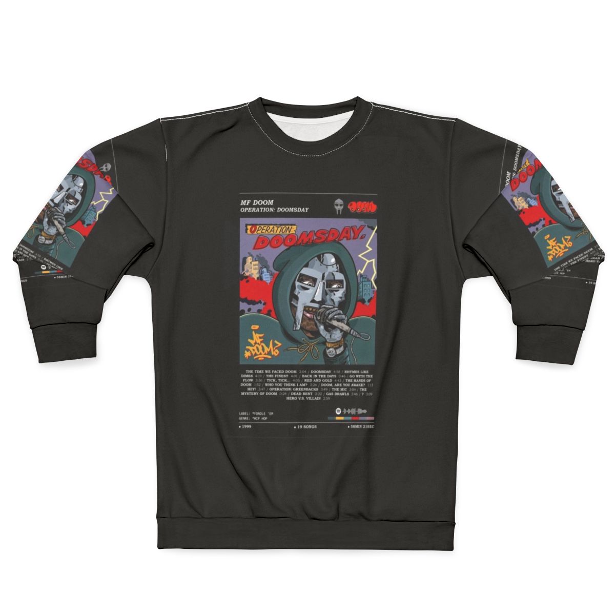 Vintage MF DOOM Operation Doomsday Album Sweatshirt
