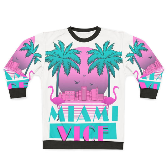 Retro 80s Miami Vice Sweatshirt