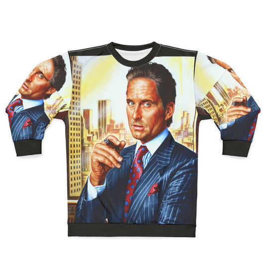 Michael Douglas Classic Movie Portrait Sweatshirt