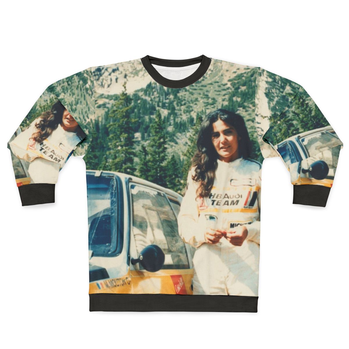 Michele Mouton Women's Rally Driver Sweatshirt