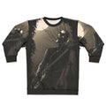 Midnight Rock Sweatshirt with Skull and Skeleton Graphic