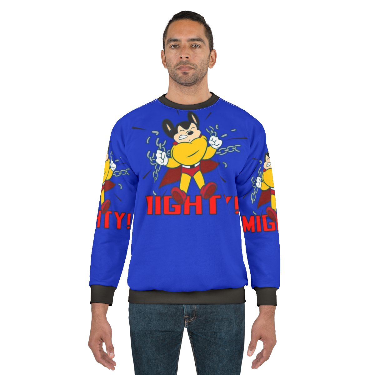 Mighty Mouse Cartoon Sweatshirt